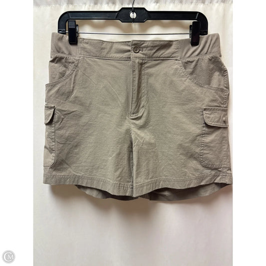 Shorts By Eddie Bauer In Taupe, Size: M