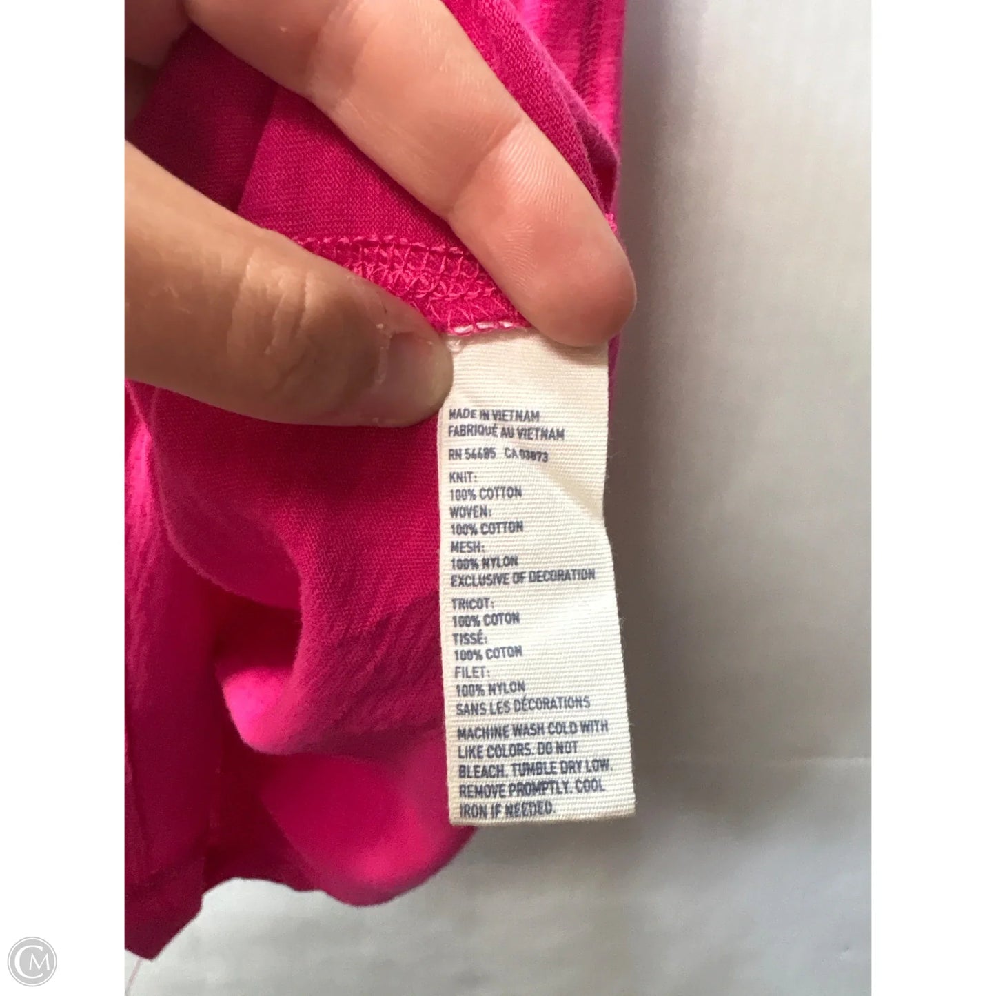 Tank Top By American Eagle In Pink, Size: L