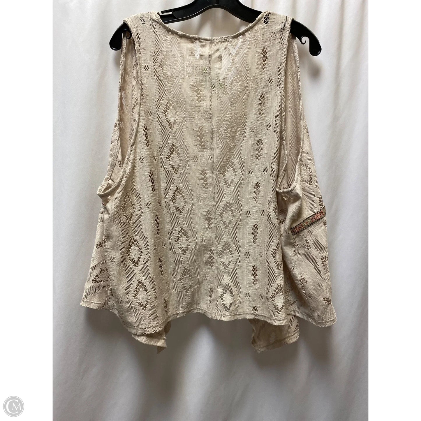 Cardigan By Maurices In Tan, Size: 2x