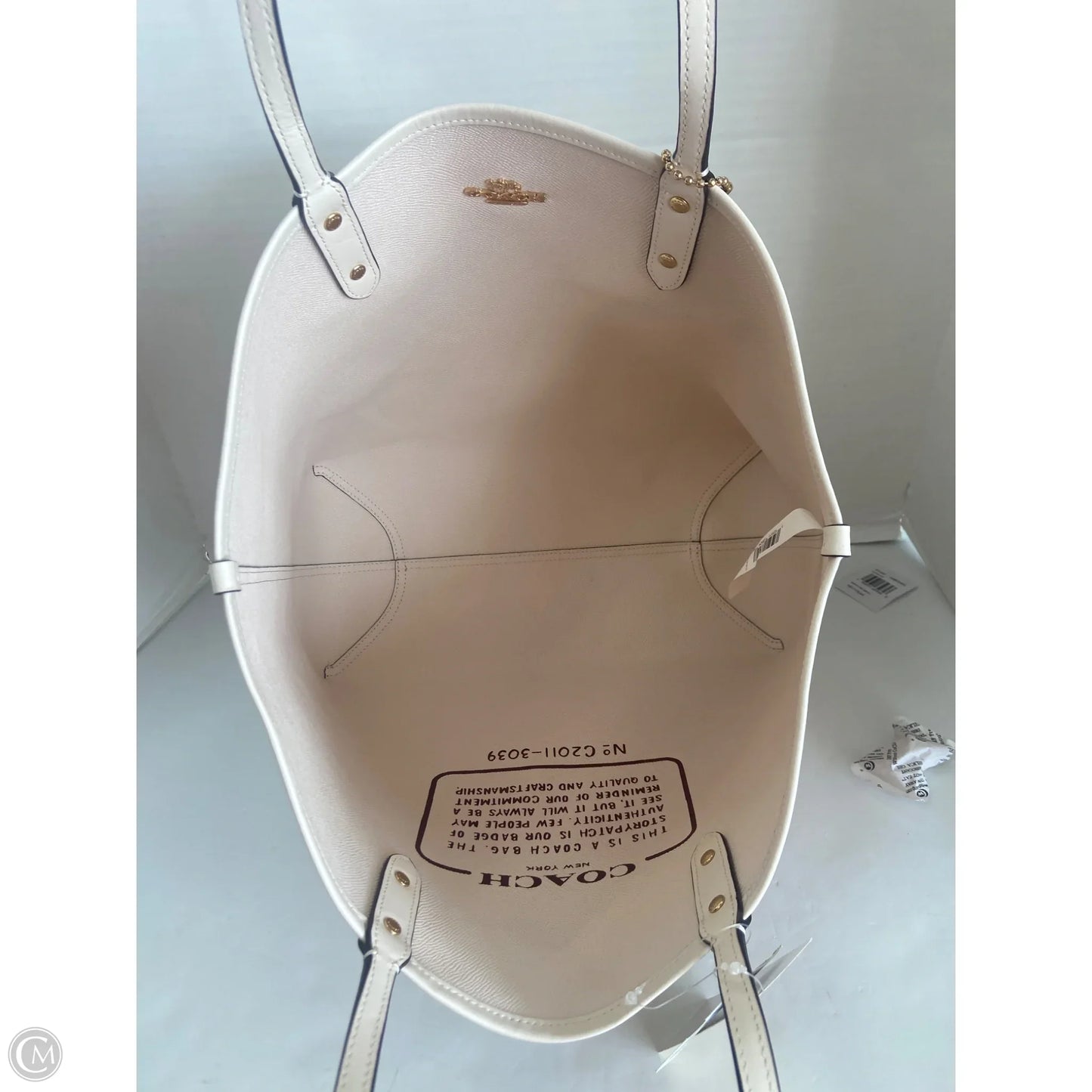 Handbag Designer By Coach, Size: Large