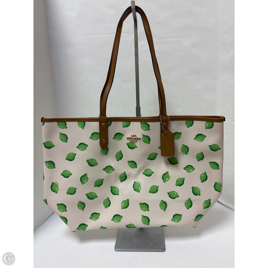 Handbag Designer By Coach, Size: Large