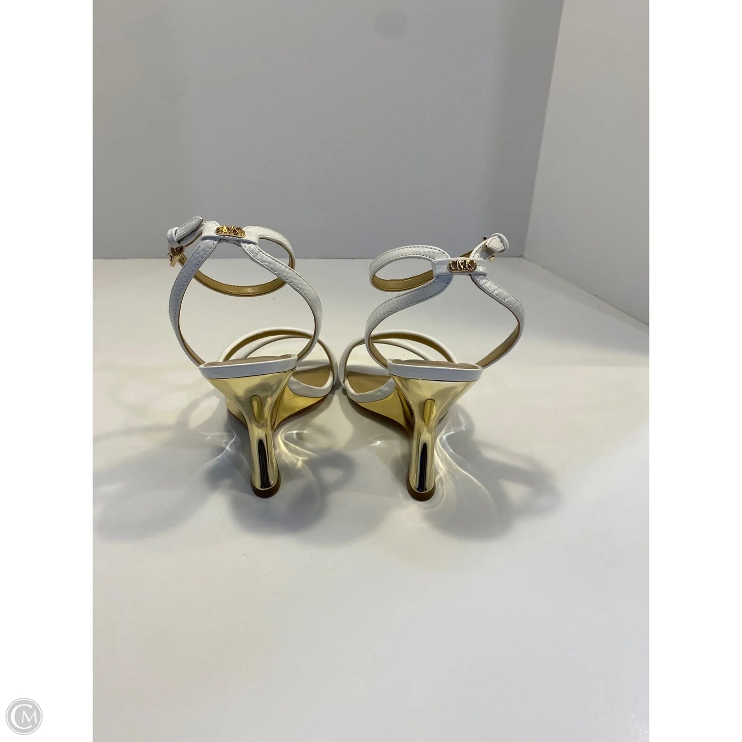 Shoes Heels Wedge By Michael By Michael Kors In White, Size: 7.5