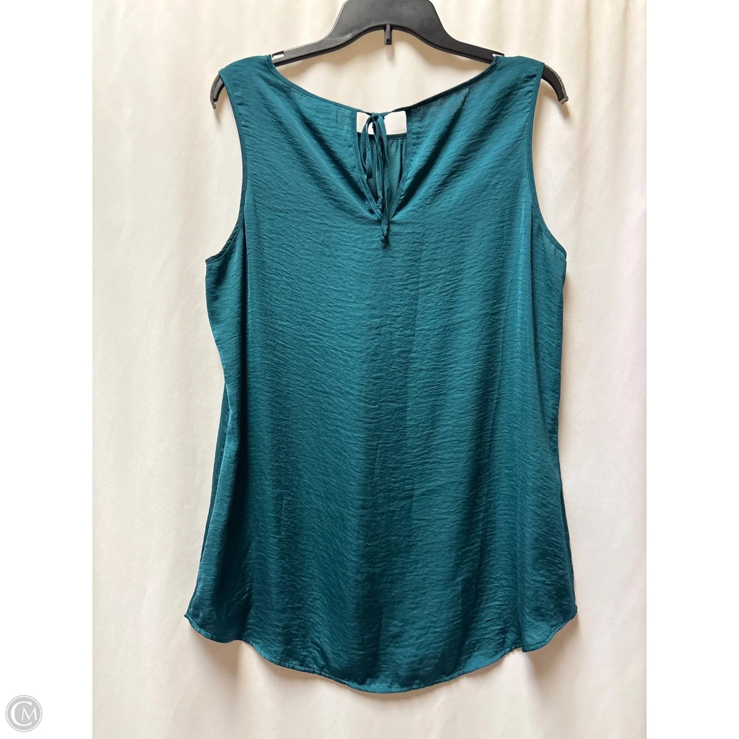 Top Sleeveless By Cabi In Green, Size: L