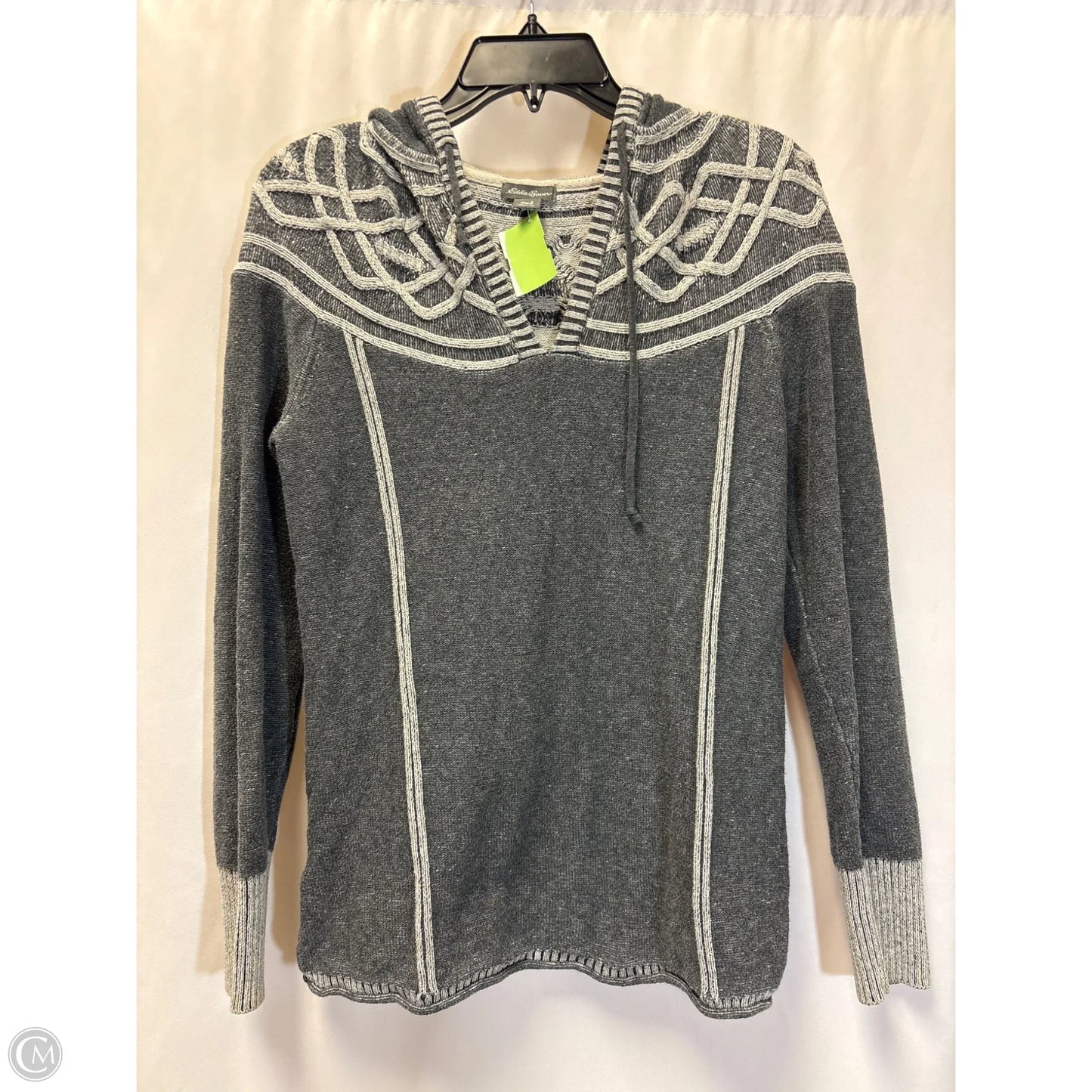 Sweater By Eddie Bauer In Grey, Size: S