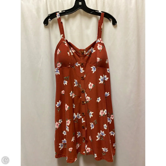 Dress Casual Short By No Boundaries In Red, Size: L