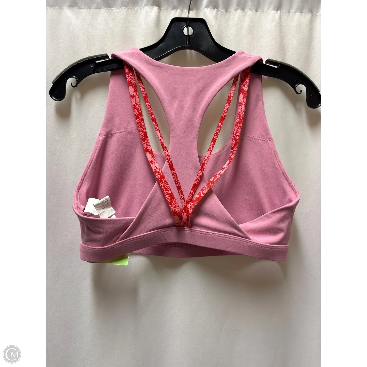 Athletic Bra By Fabletics In Pink, Size: M