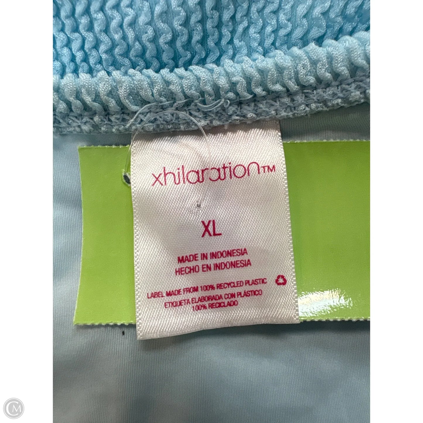 Swimsuit 2pc By Xhilaration In Blue, Size: Xl