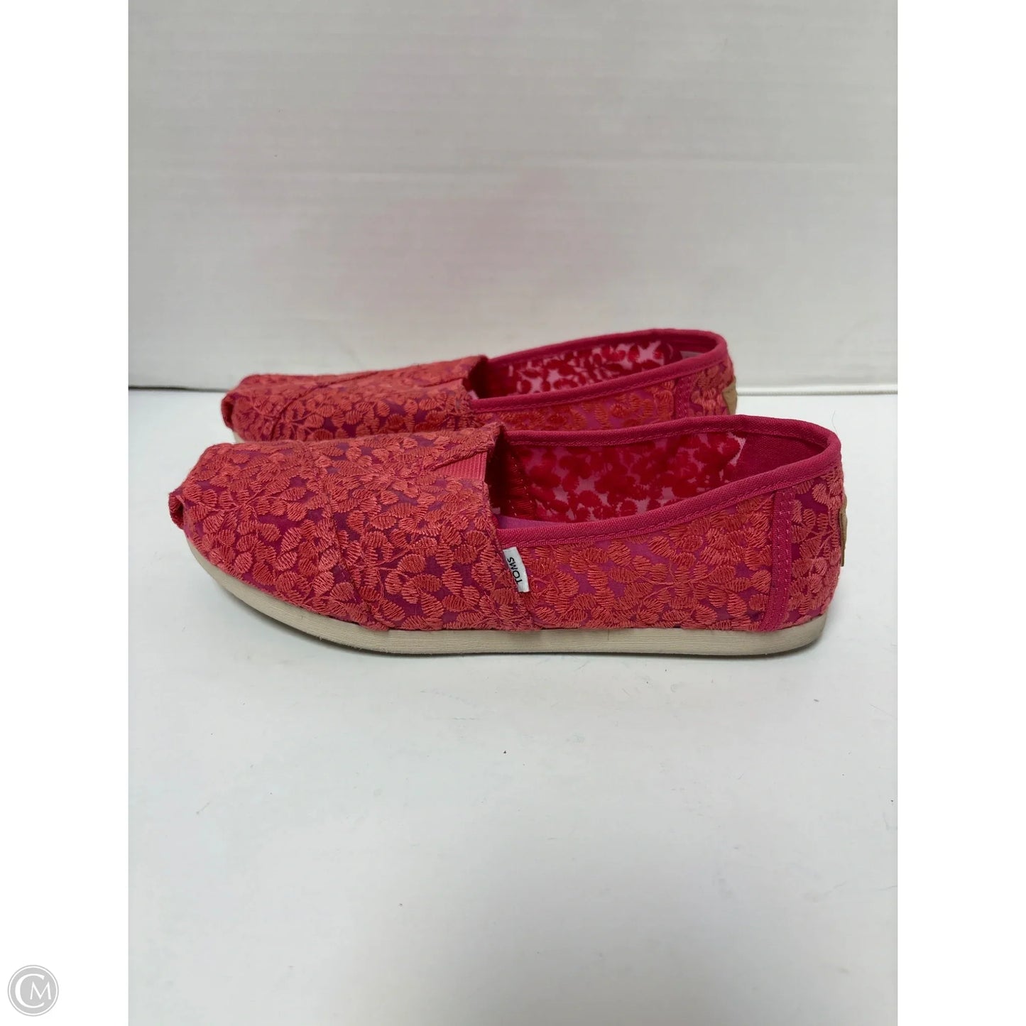 Shoes Flats By Toms In Pink, Size: 5.5