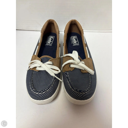 Shoes Flats By Keds In Navy, Size: 6