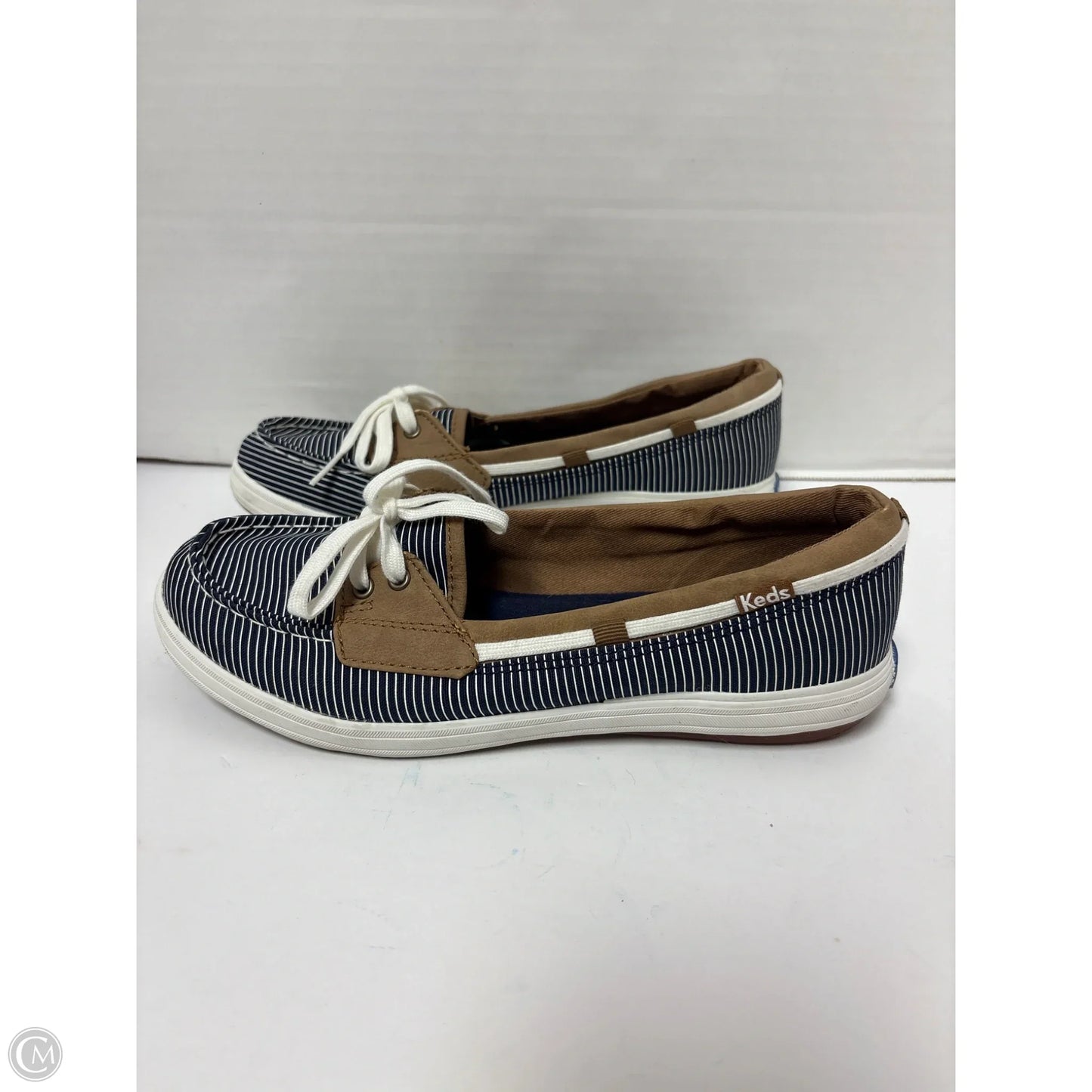 Shoes Flats By Keds In Navy, Size: 6
