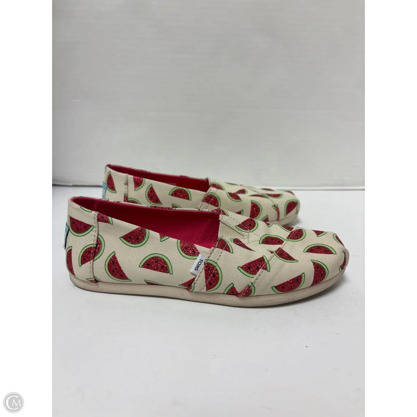 Shoes Flats By Toms In Red, Size: 5.5
