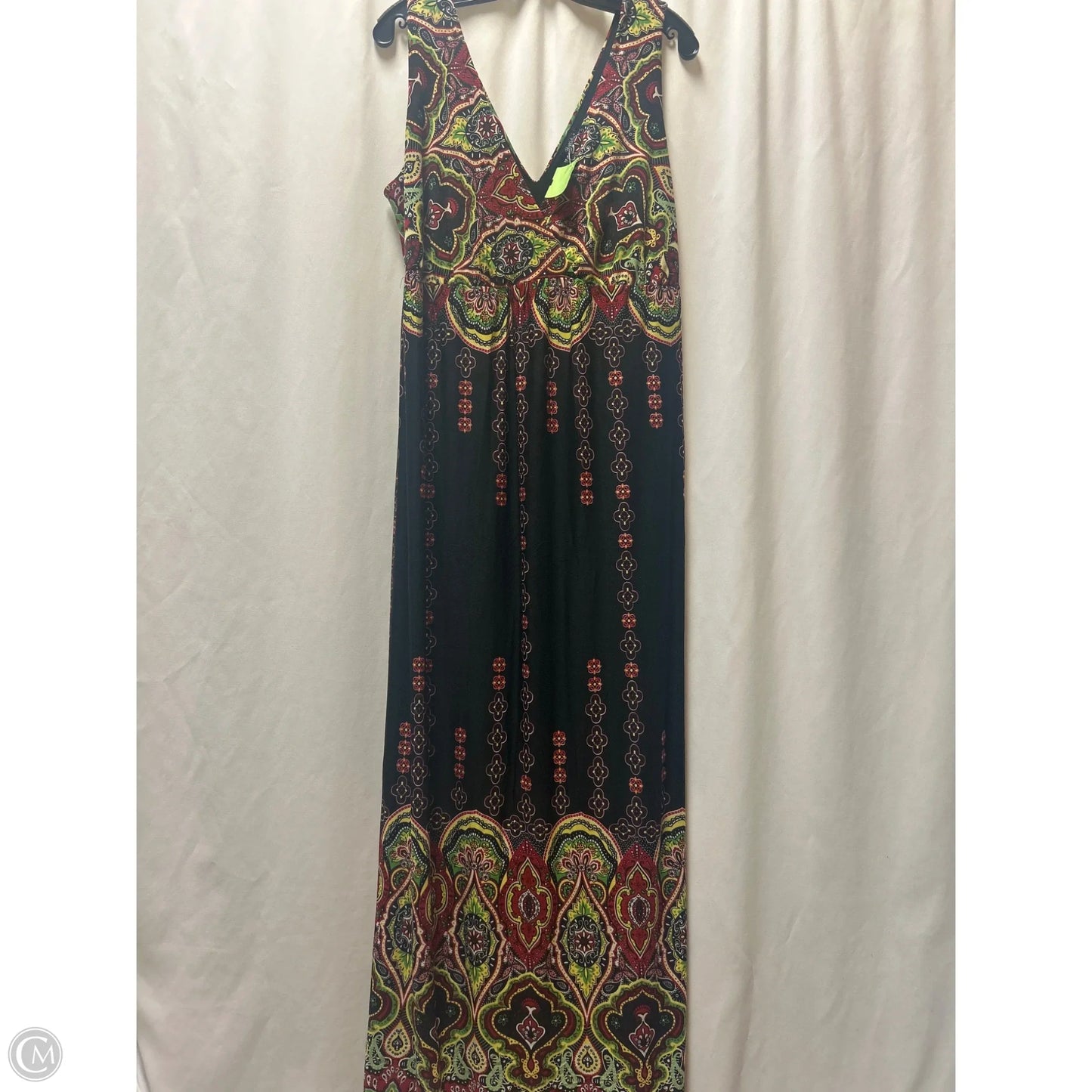 Dress Casual Maxi By Rhapsody In Black, Size: 2x