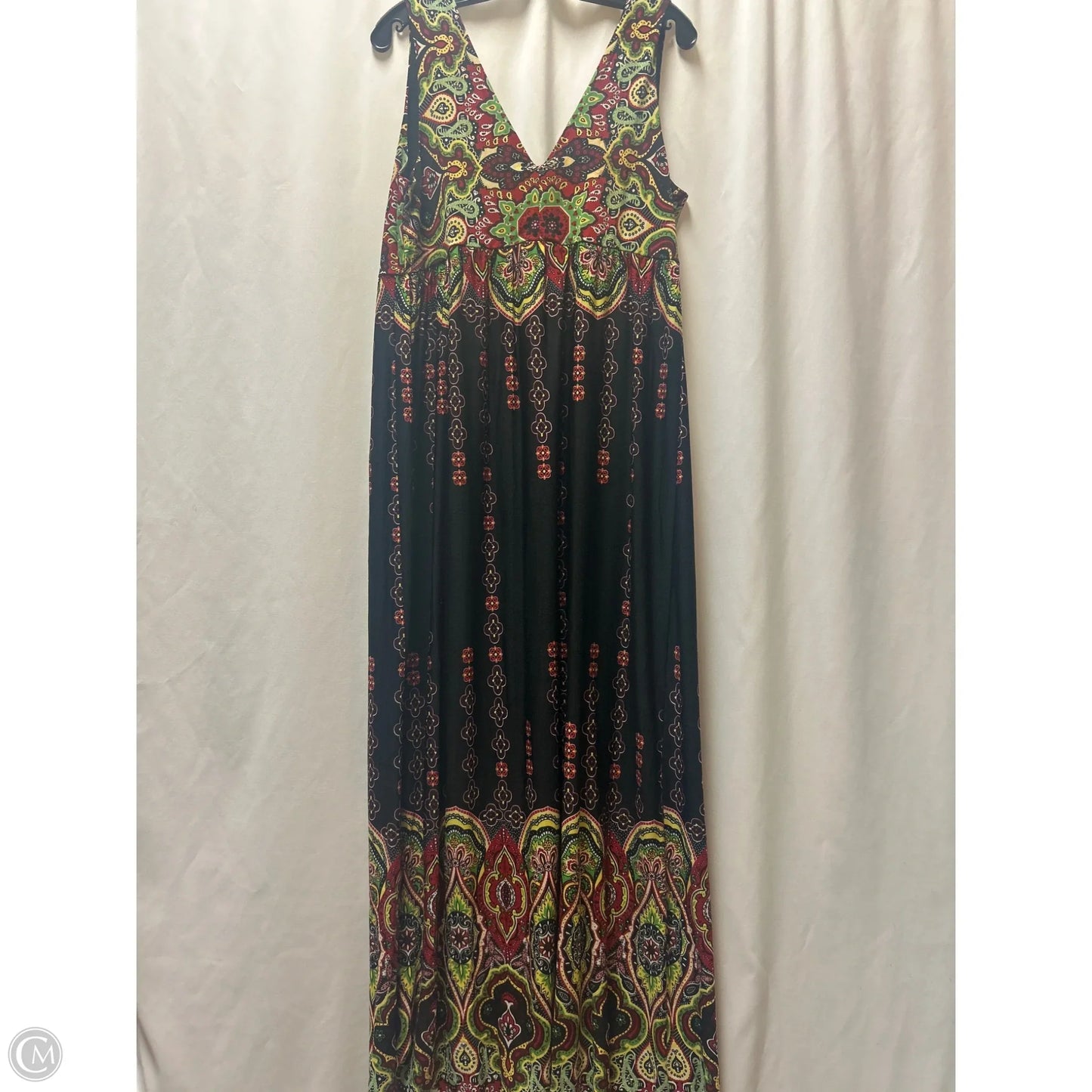 Dress Casual Maxi By Rhapsody In Black, Size: 2x