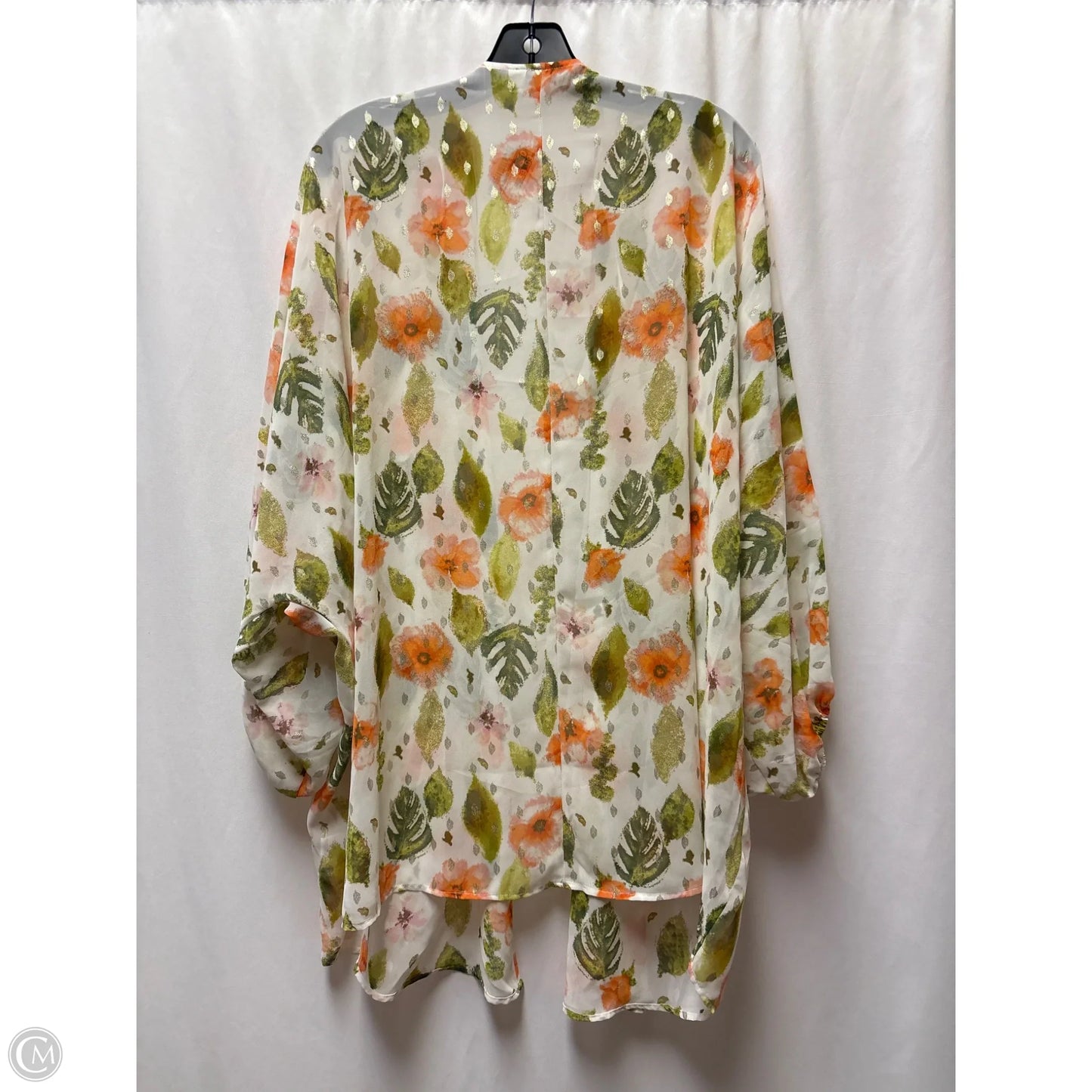 Swimwear Cover-up By Cato In Green, Size: 1x