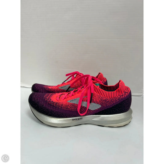 Shoes Athletic By Brooks In Purple, Size: 9