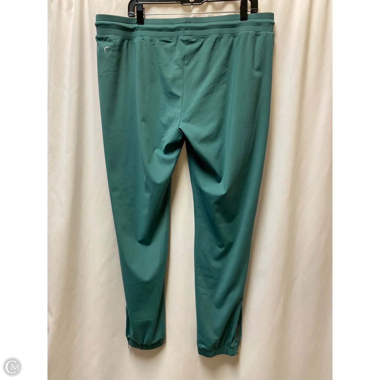 Athletic Pants By Zyia In Green, Size: Xxl
