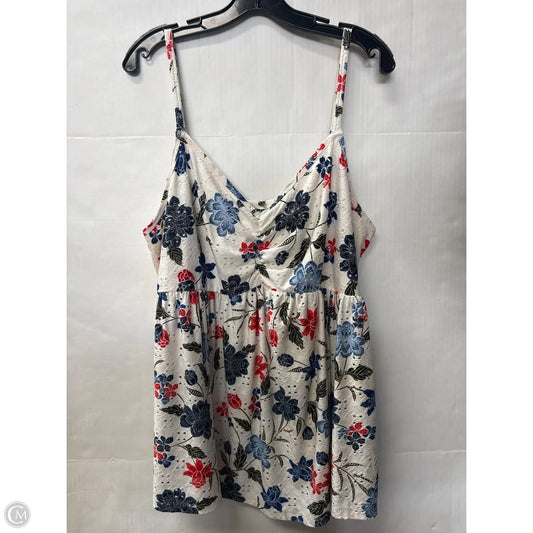 Top Sleeveless By Torrid In White, Size: 3x