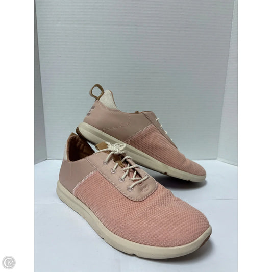 Shoes Sneakers By Toms In Pink, Size: 9.5