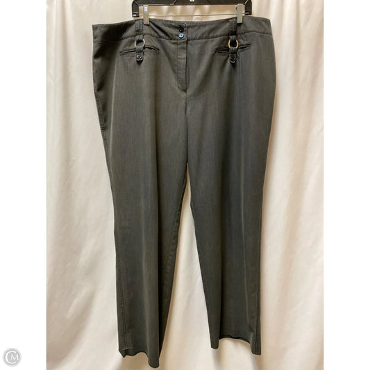 Pants Dress By New Directions In Grey, Size: 2x