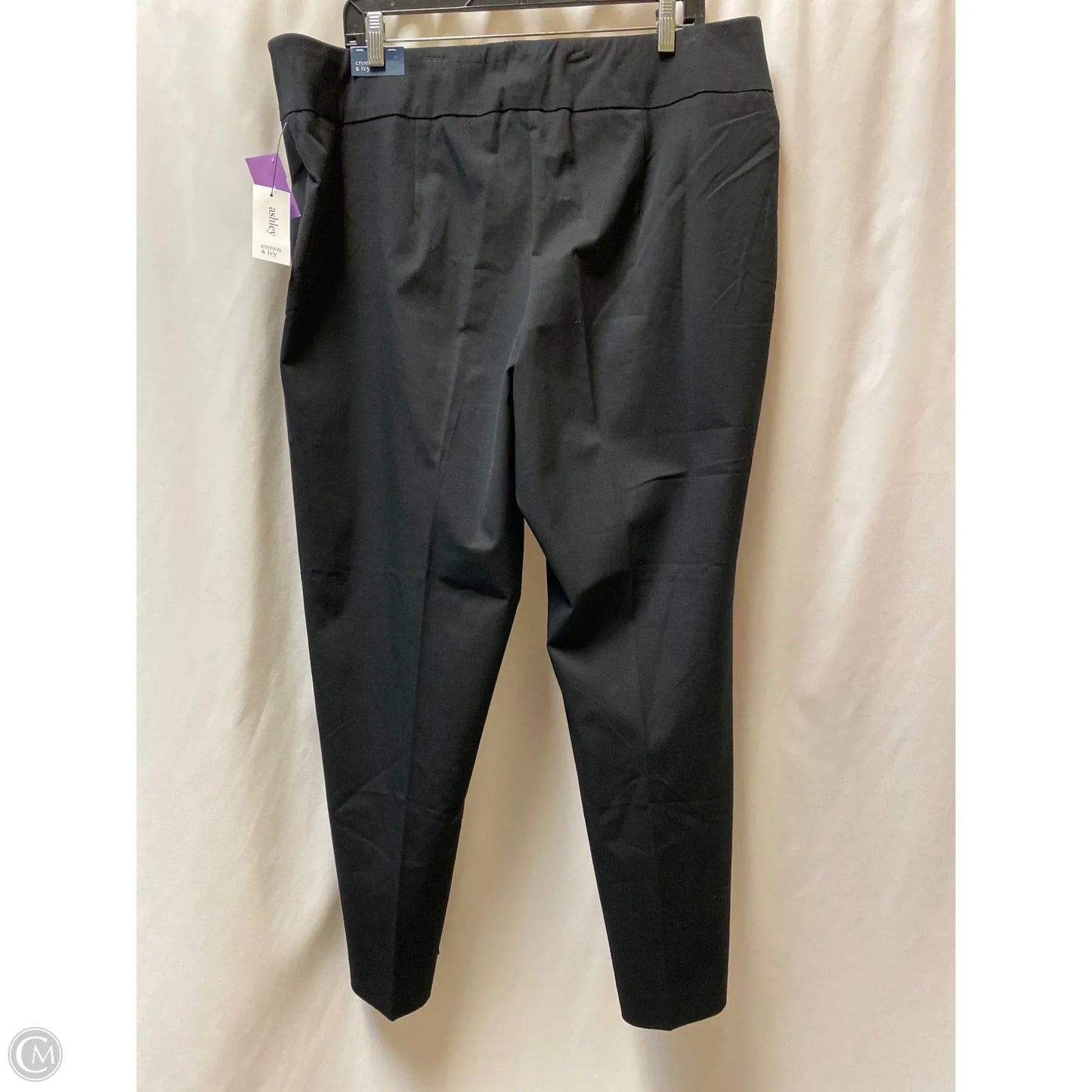 Pants Dress By Crown And Ivy In Black, Size: 20