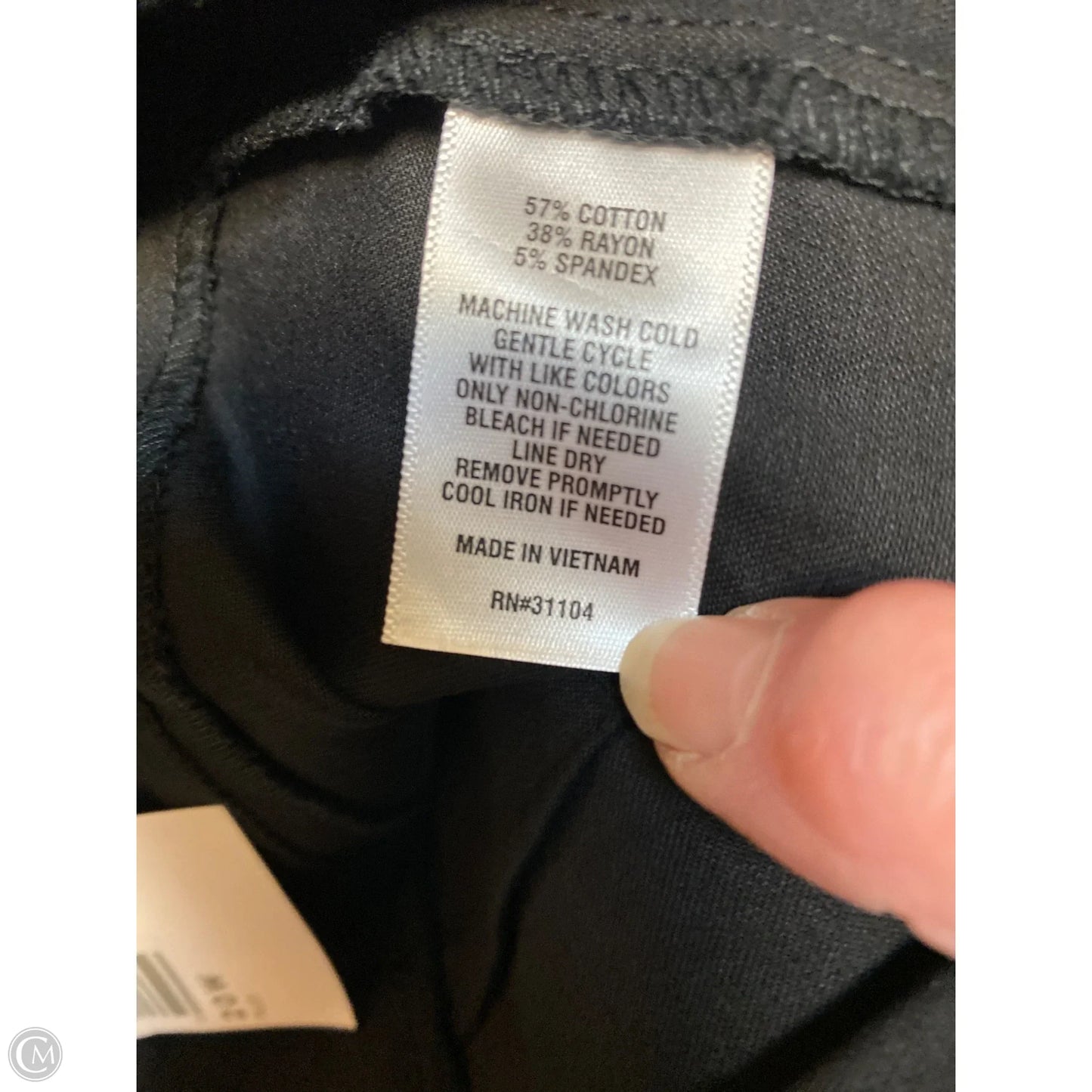 Pants Dress By Crown And Ivy In Black, Size: 20