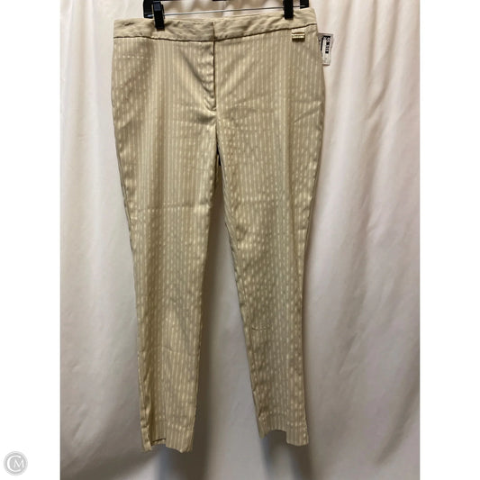 Pants Dress By Calvin Klein In Tan, Size: 12