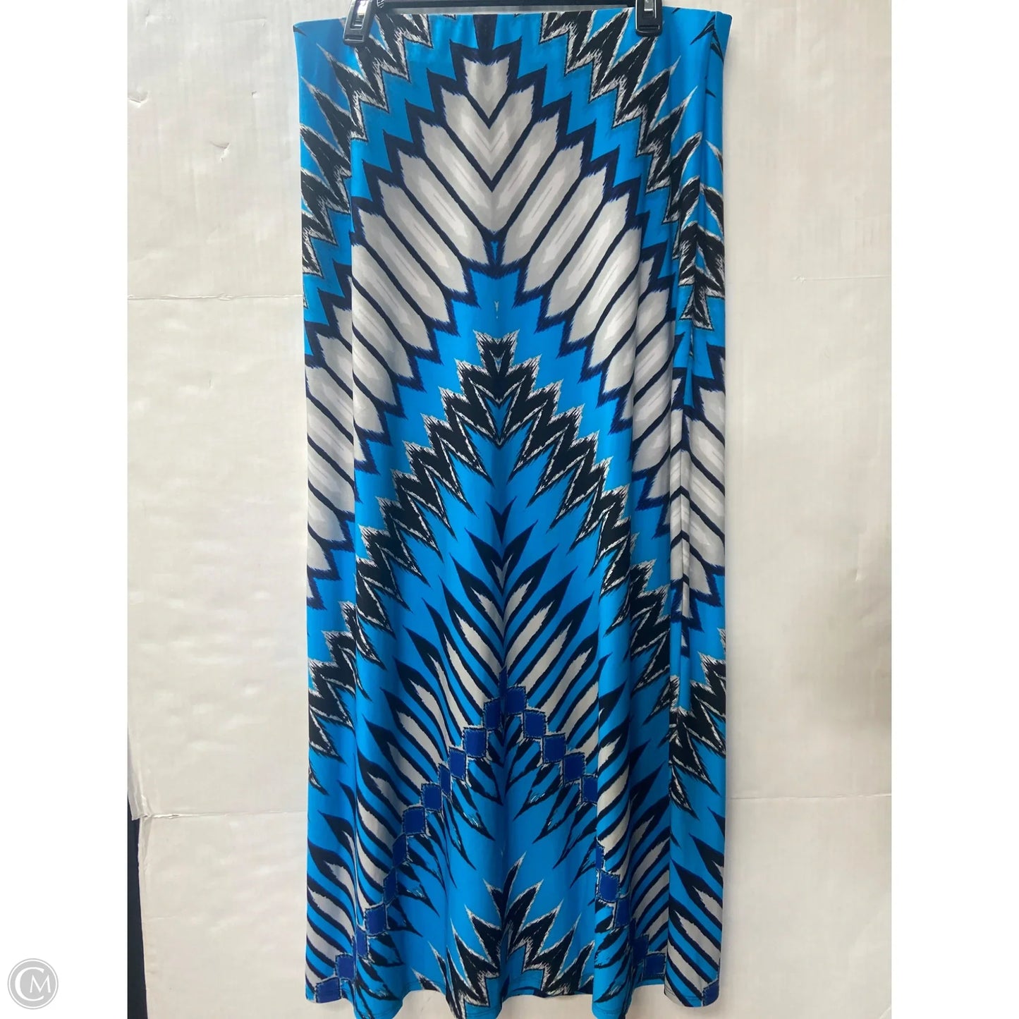 Skirt Maxi By Eci In Blue, Size: L