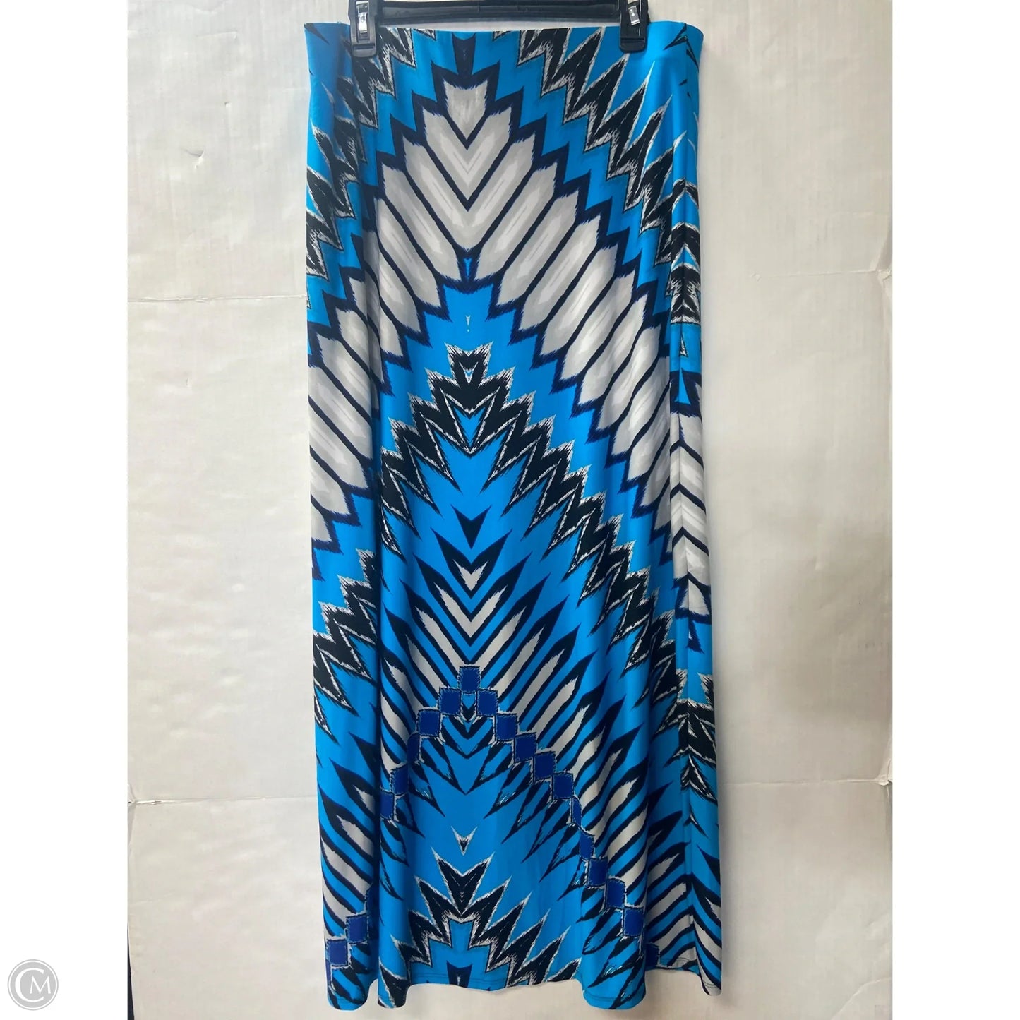 Skirt Maxi By Eci In Blue, Size: L