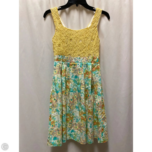 Dress Casual Short By Maurices In Yellow, Size: L