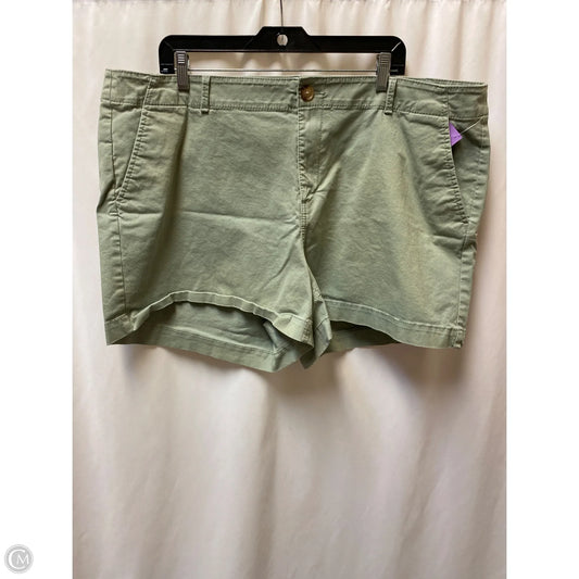 Shorts By Loft In Green, Size: 2x