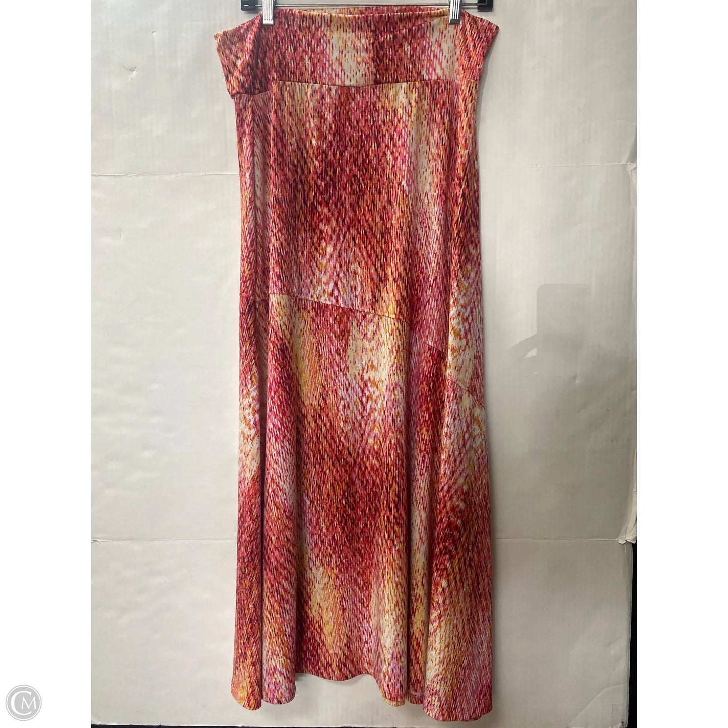Skirt Maxi By New Directions In Red, Size: L