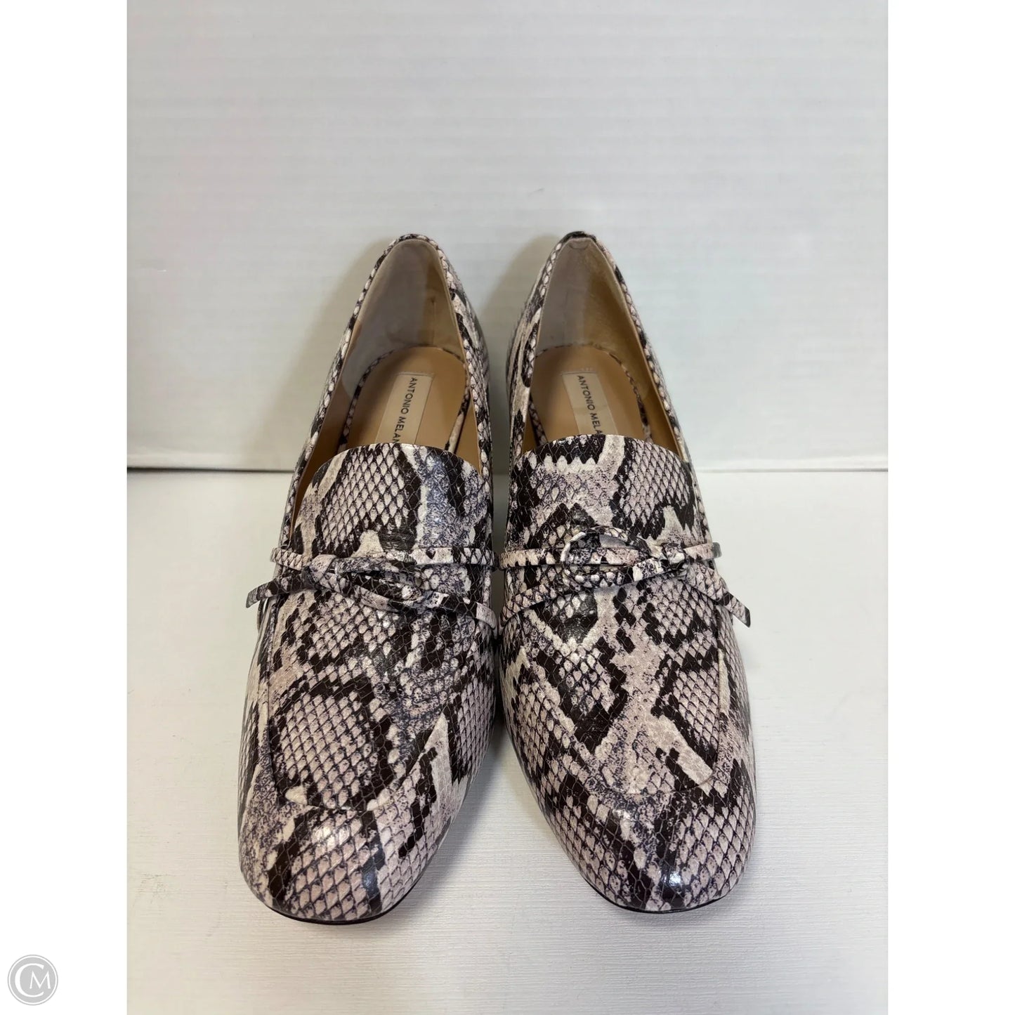 Shoes Heels Block By Antonio Melani In Animal Print, Size: 12