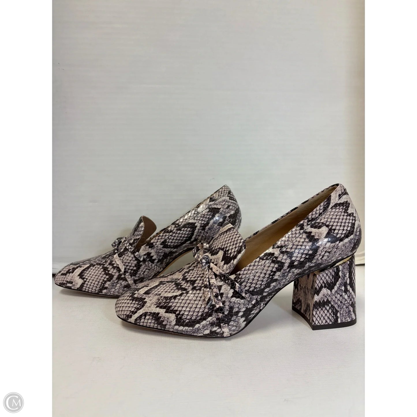 Shoes Heels Block By Antonio Melani In Animal Print, Size: 12