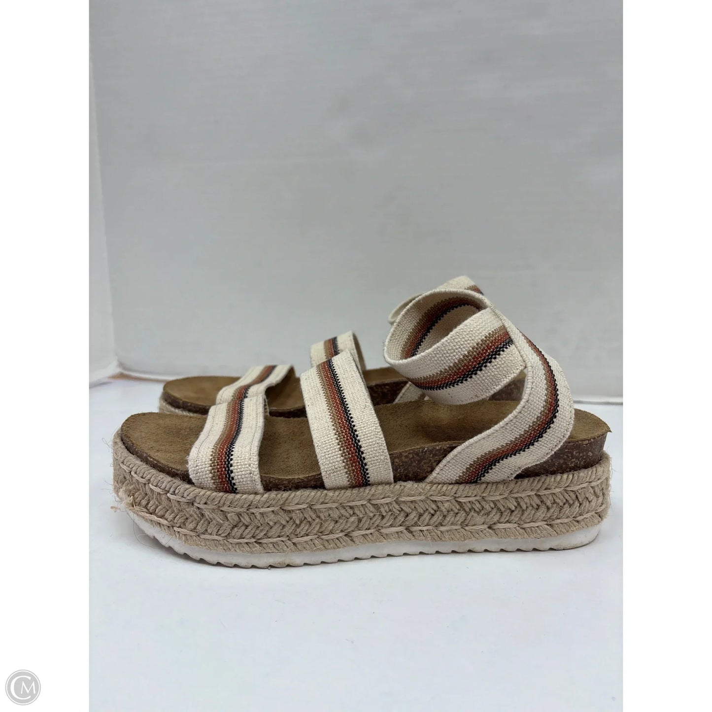 Sandals Flats By Steve Madden In Tan, Size: 8