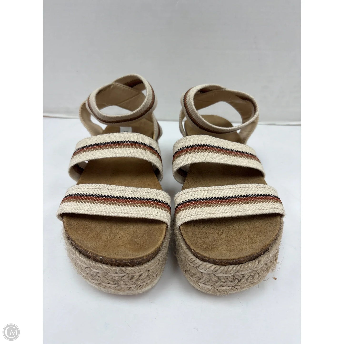 Sandals Flats By Steve Madden In Tan, Size: 8