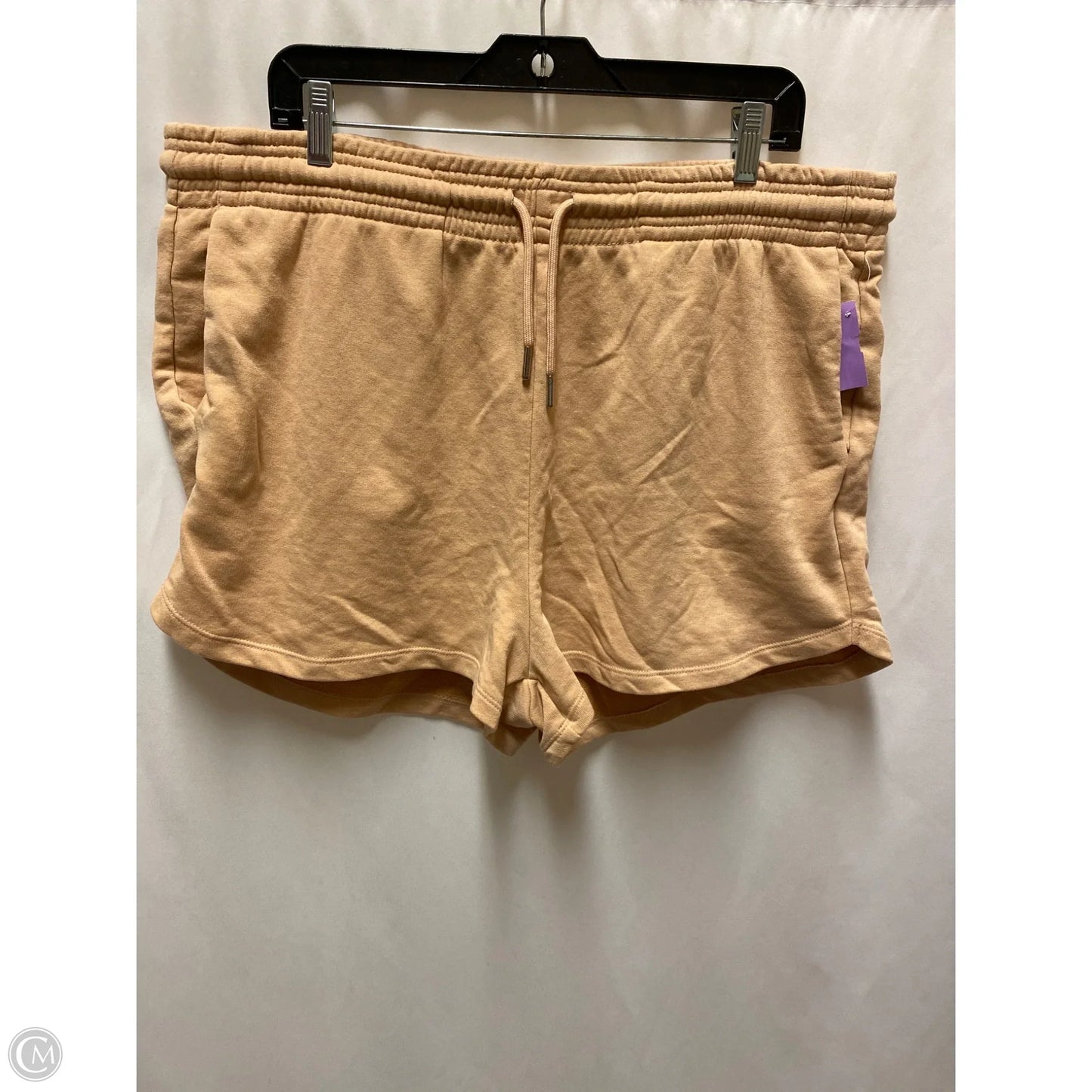 Shorts By H&m In Peach, Size: Xl