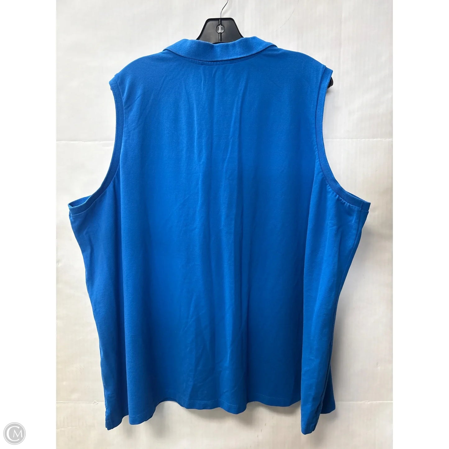 Top Sleeveless By Tommy Hilfiger In Blue, Size: 3x