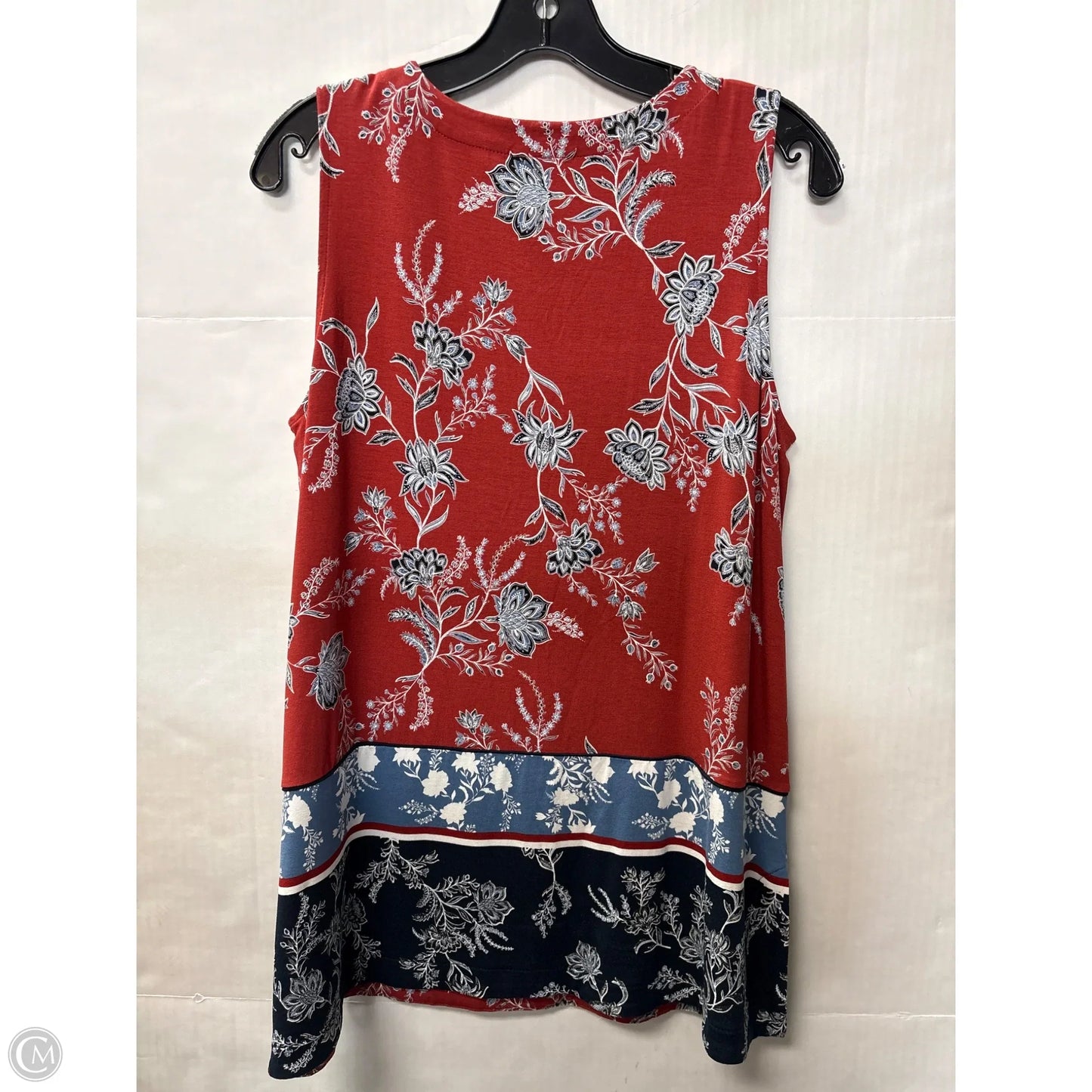 Top Sleeveless By J. Jill In Orange, Size: M