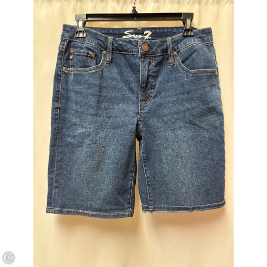 Shorts By Seven 7 In Blue Denim, Size: 6