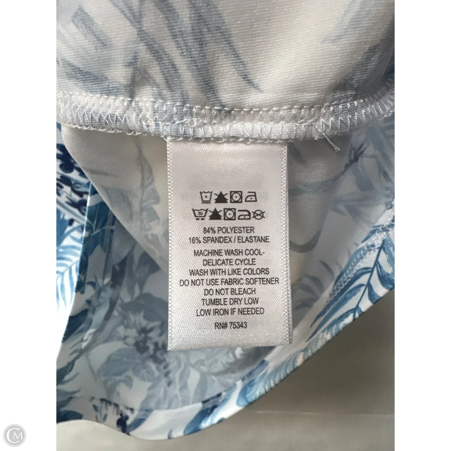 Top Sleeveless By Tommy Bahama In Blue, Size: L