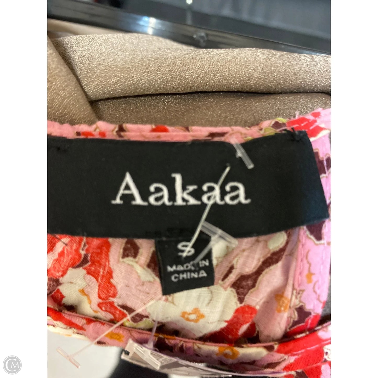 Dress Casual Maxi By Aakaa In Red, Size: S