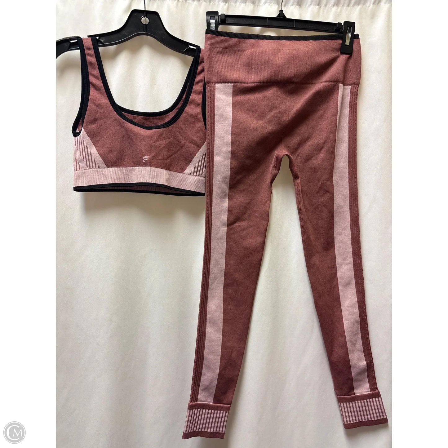 Athletic Pants 2pc By Fabletics In Mauve, Size: S