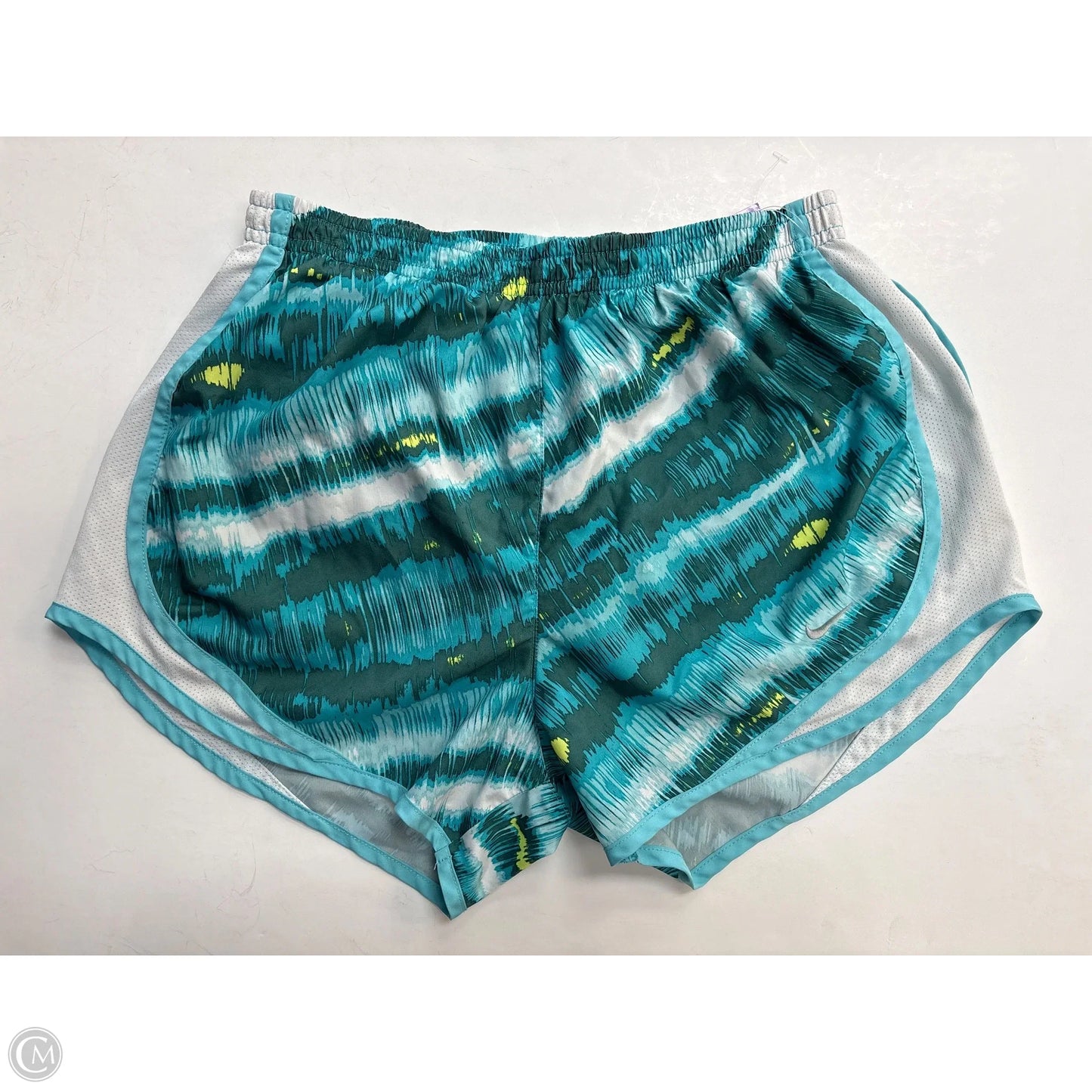 Athletic Shorts By Nike In Teal, Size: S