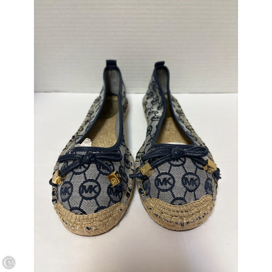 Shoes Designer By Michael Kors In Blue, Size: 9