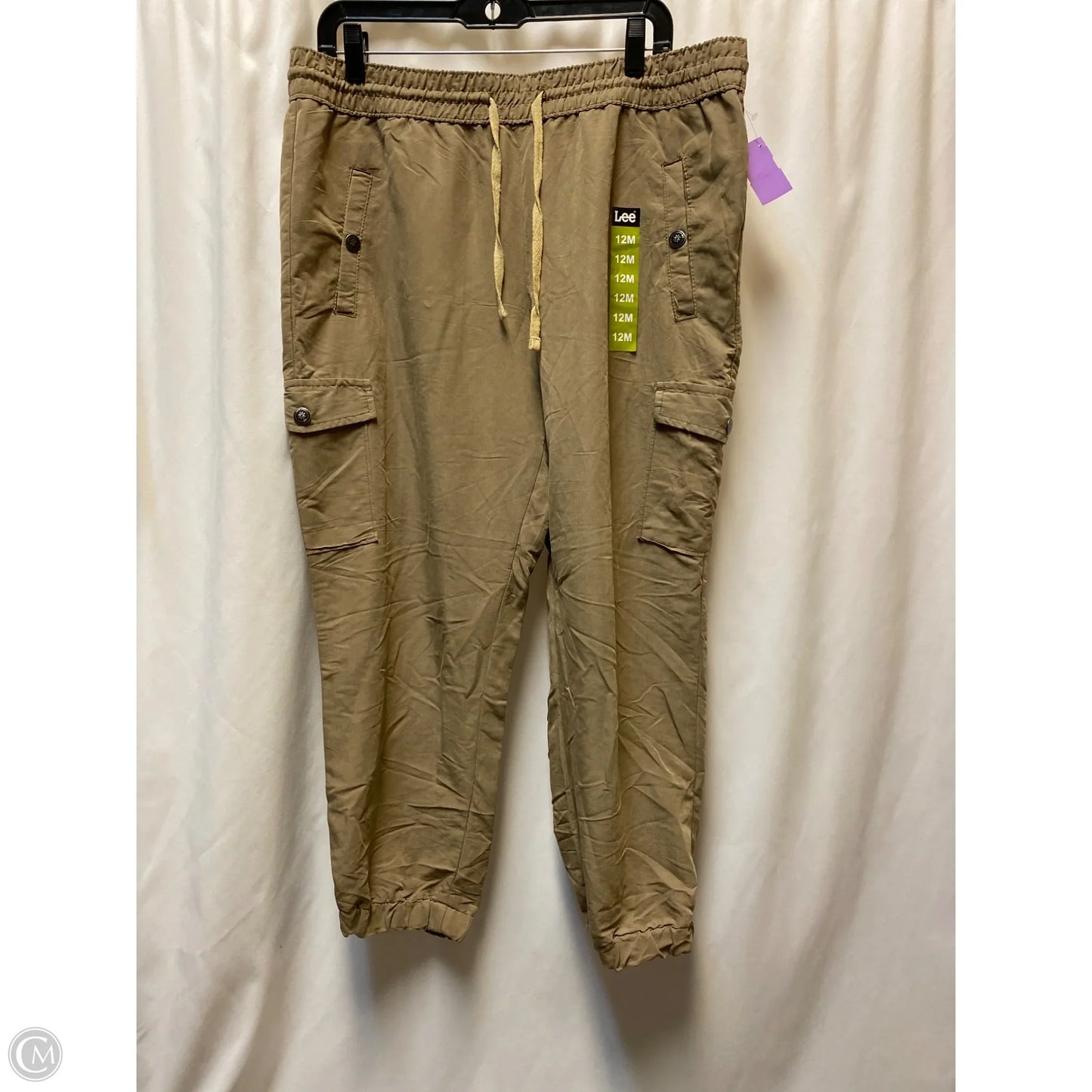 Pants Lounge By Lee In Tan, Size: 12