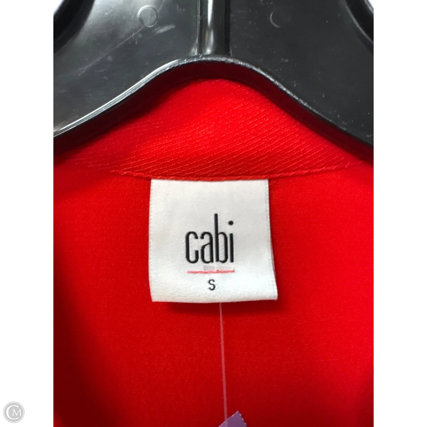 Top Sleeveless By Cabi In Red, Size: S