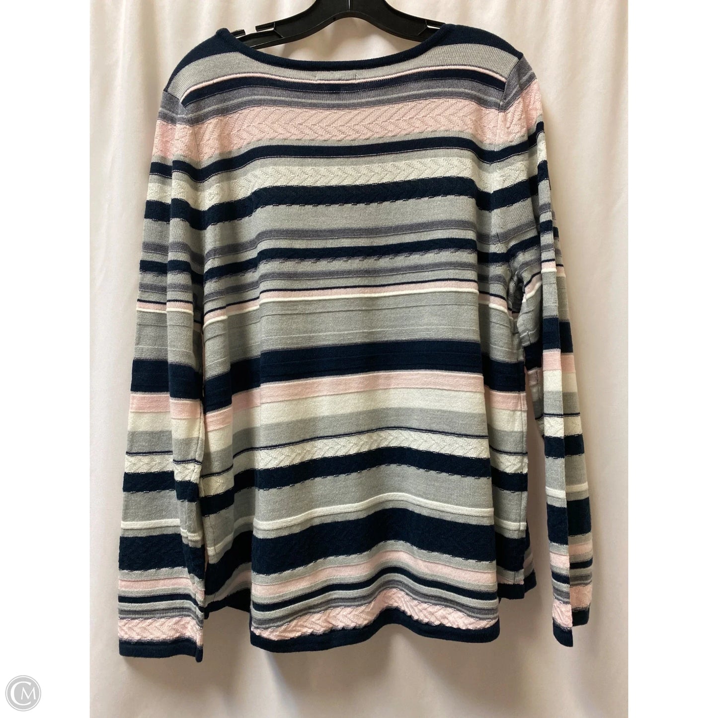 Sweater By Croft And Barrow In Grey, Size: Xxl