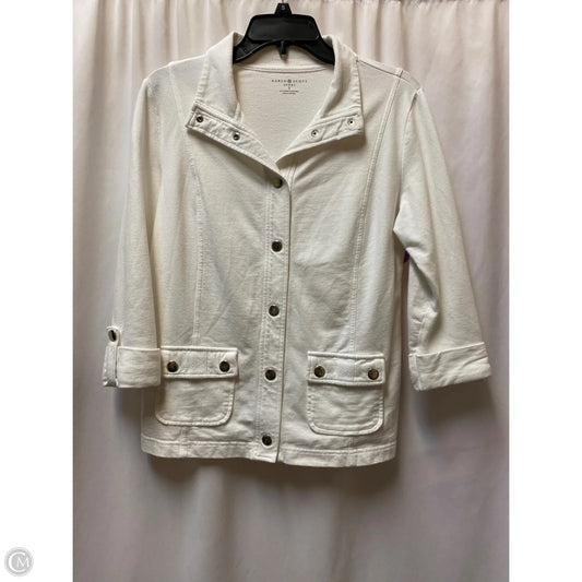 Jacket Other By Karen Scott In White, Size: S