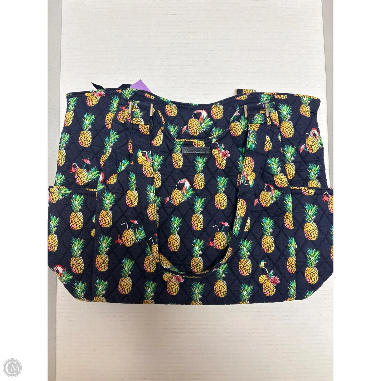 Handbag By Vera Bradley, Size: Large