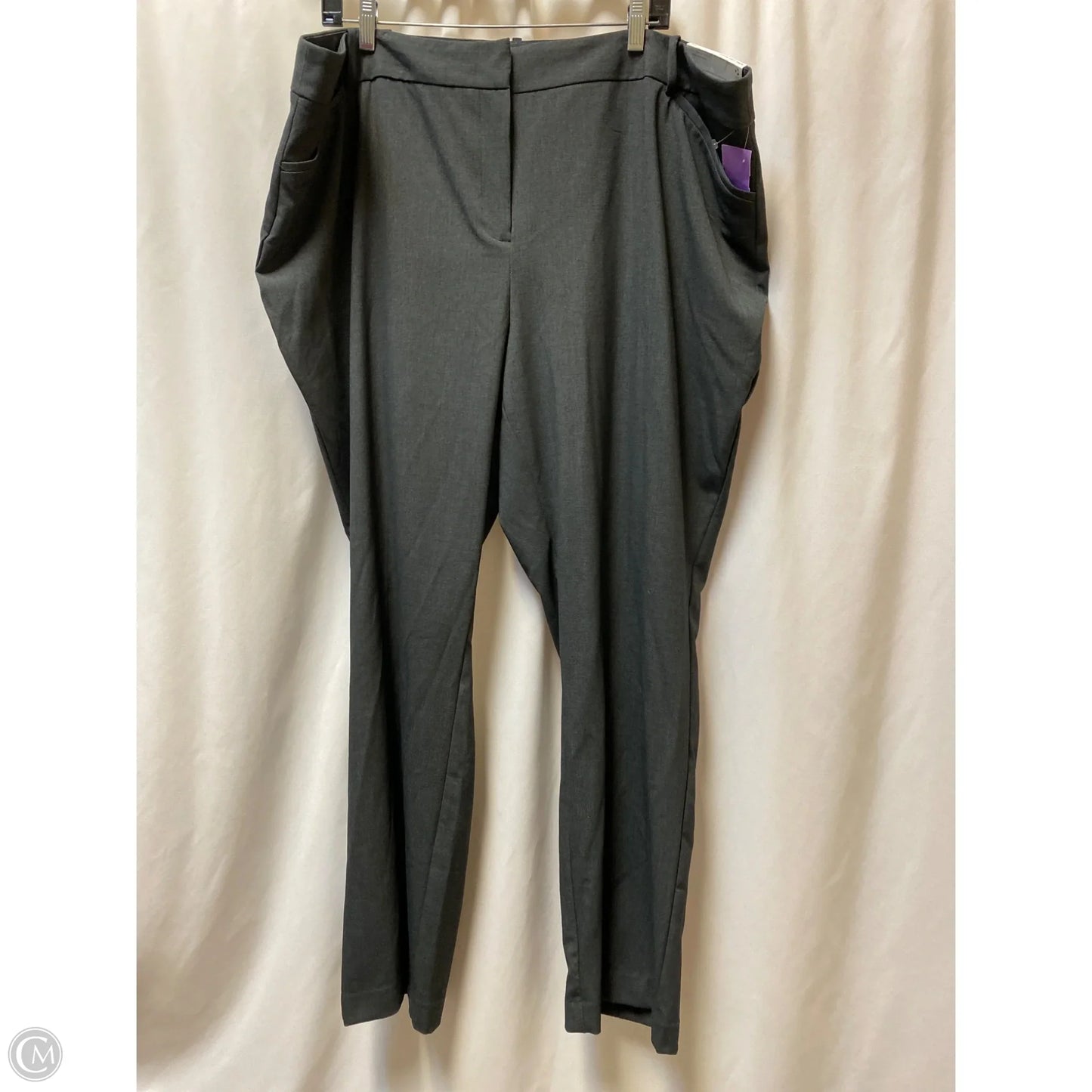 Pants Dress By Liz Claiborne In Grey, Size: 22